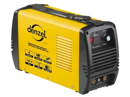 Инверторный аппарат дуговой сварки ММА-160 160 А ПВР 60% диам. 1,6-4 мм  Denzel 94330 купить в Перми
