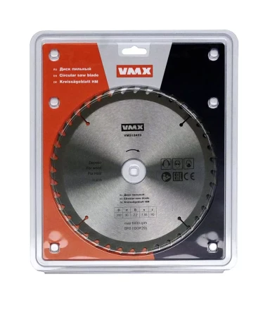 Диск пильный ф200х30 z40 дерево VMX 512423 купить в Перми
