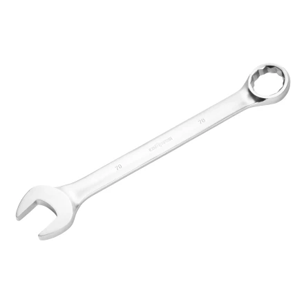 Ключ комбинированный 70мм, никелированный// Сибртех 14932 купить в Перми