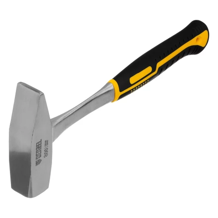Молоток слесарный 800 г Denzel 10405, цельнометаллический, двухкомпонентная рукоятка купить в Перми