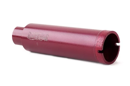 Сегментная алмазная коронка MESSER REDLINE по граниту диаметр 62 мм длина 100 мм купить в Перми