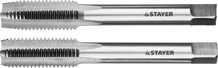 Комплект метчиков STAYER "MASTER", сталь 9ХС, М12х1,75, 2 шт 28025-12-1.75-H2 купить в Перми