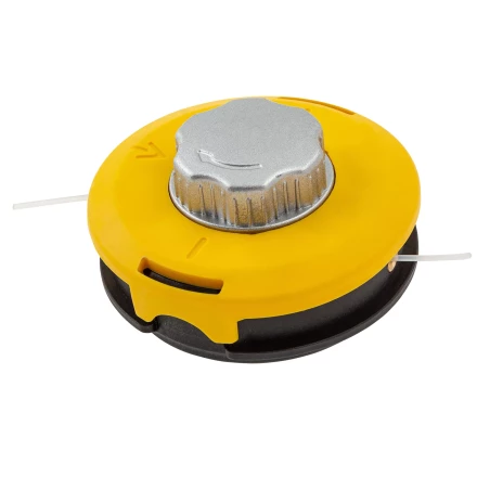 Катушка для мотокосы, полуавтомат.,легкая загрузка лески, гайка M10x1,25, алюм.кнопка Kronwerk 96355 купить в Перми