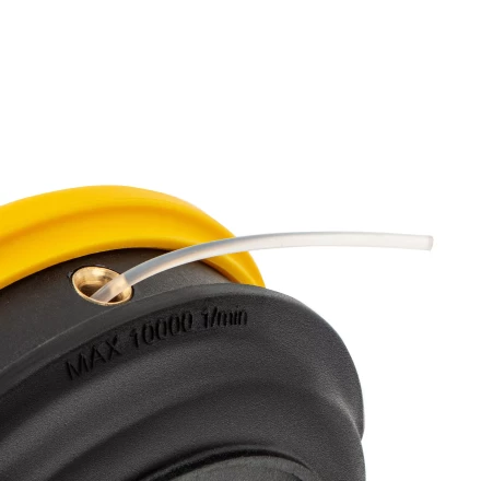 Катушка для мотокосы, полуавтомат.,легкая загрузка лески, гайка M10x1,25, алюм.кнопка Kronwerk 96355 купить в Перми