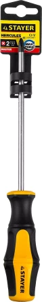 Отвертка STAYER &quot;MASTER&quot; &quot;HERCULES&quot;, Сr-V, противоскользящая рукоятка, PH2x150мм 25052-2-15_z02 купить в Перми
