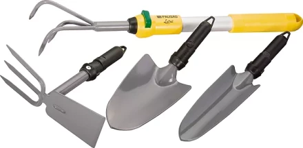 Садовый набор 5 предметов со съёмной рукояткой PALISAD-LUXE 63032 купить в Перми