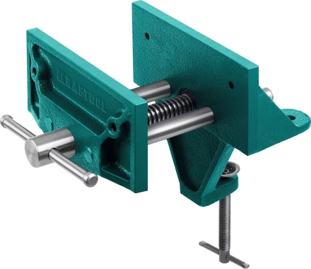 Тиски KRAFTOOL столярные переносные, на струбцине 32720-155 купить в Перми