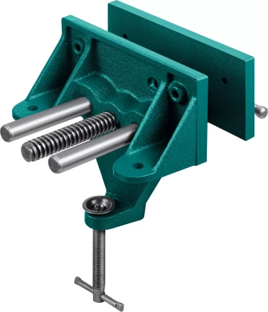 Тиски KRAFTOOL столярные переносные, на струбцине 32720-155 купить в Перми