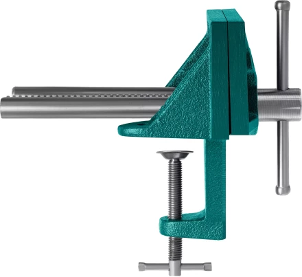 Тиски KRAFTOOL столярные переносные, на струбцине 32720-155 купить в Перми