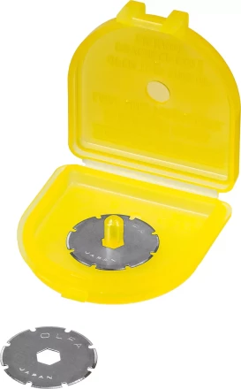 Лезвие OLFA круговое из нержавеющей стали для PRC-2, 18х0,3мм, 2шт OL-PRB18-2 купить в Перми