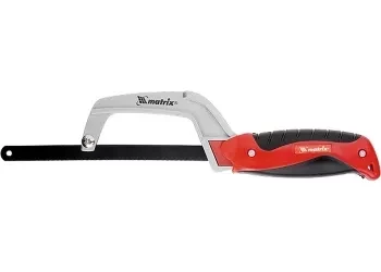 Ножовка по металлу, 250 мм, обрезиненная рукоятка MATRIX 775605 купить в Перми