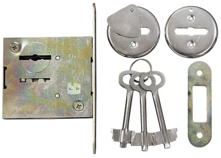 Замок врезной ЗВ8-4 сувальдный СИБРТЕХ 91663 купить в Перми