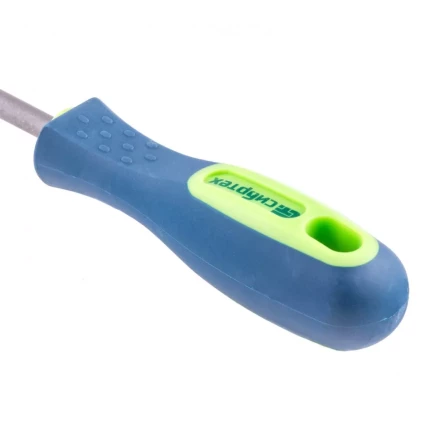 Напильник 200 мм круглый двухкомпонентная рукоятка №2 Сибртех 16127 купить в Перми