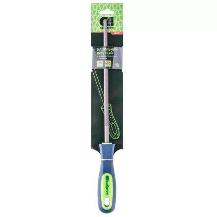 Напильник 200 мм круглый двухкомпонентная рукоятка №2 Сибртех 16127 купить в Перми