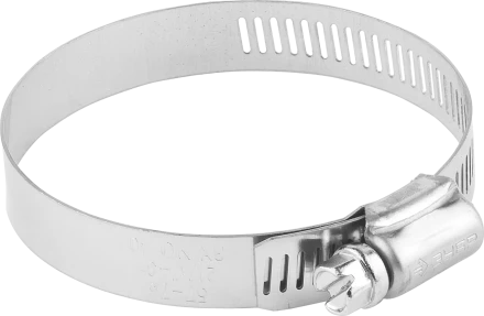 Хомуты нержавеющие с просечной лентой 127 мм коробка серия ПРОФЕССИОНАЛ купить в Перми