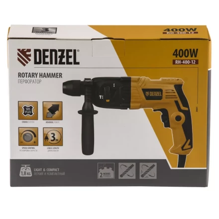 Перфоратор RH-400-12 Denzel 26601 купить в Перми
