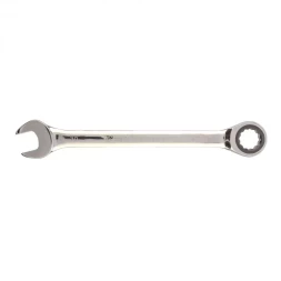 Ключ комбинированный трещоточный Matrix 30 мм зеркальный хром 14817