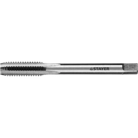 Метчик STAYER &quot;MASTER&quot; одинарный, для сквозных отверстий, сталь 9ХС, М8х1,25 28020-08-1.25 купить в Перми