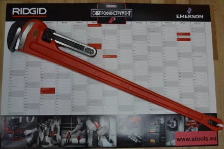 Прямой трубный ключ для тяжелых работ 48  31040 купить в Перми