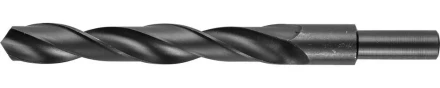 Сверло ЗУБР &quot;ТЕХНИК&quot; по металлу парооксидированное, быстрорежущая сталь, с проточенным хвостовиком, 18х191мм, 1шт 4-29605-191-18 купить в Перми