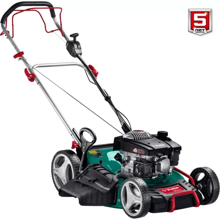 ЗУБР 510 мм, 6.5 л.с., бензиновая самоходная газонокосилка (ГБС-510) купить в Перми