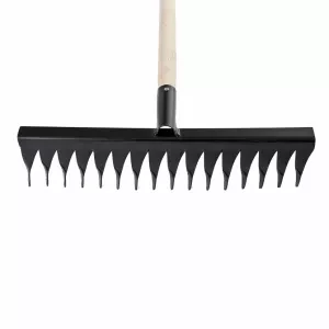 Грабли 16-зубые 420мм с черенком витые СИБРТЕХ 61763 купить в Перми