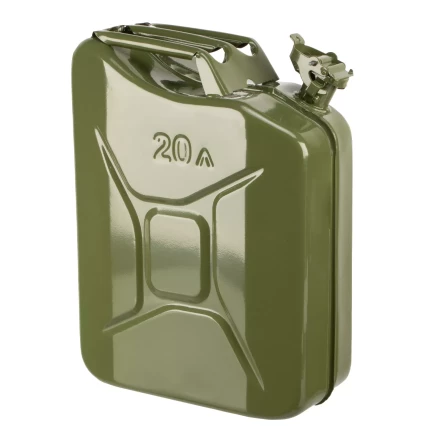 Канистра для топлива, металлическая, толщина стенок 0,8мм, 20 литров Россия 53142 купить в Перми