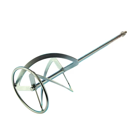 Насадка для миксера, для тяжелых растворов Сибртех, 160 х 590 мм, оцинкованная, хвостовик резьба М14, 848967 купить в Перми