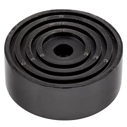 Резиновая опора для подкатного домкрата универсальная 105x35 мм MATRIX Россия 50901 купить в Перми