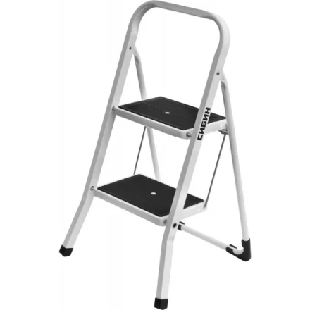 Лестница-стремянка СИБИН стальная c широкими ступенями, 2 ступени 38807-02 купить в Перми