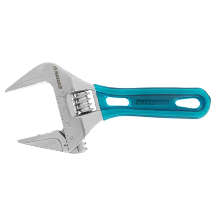 Ключ разводной, 140 мм,CrV, укороченная ручка// Gross 15565 купить в Перми