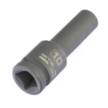 Головка ударная удлиненная шестигранная 10 мм 1/2&quot; CrMo  Stels 13934 купить в Перми