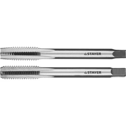Комплект метчиков STAYER &quot;MASTER&quot;, сталь 9ХС, М8х1,25, 2 шт 28025-08-1.25-H2 купить в Перми