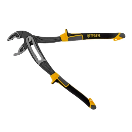 Клещи переставные Denzel 17900, трехкомпонентные рукоятки 240 мм купить в Перми