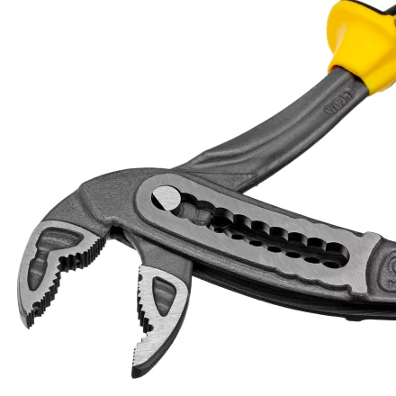 Клещи переставные Denzel 17900, трехкомпонентные рукоятки 240 мм купить в Перми