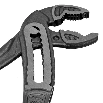 Клещи переставные Denzel 17900, трехкомпонентные рукоятки 240 мм купить в Перми