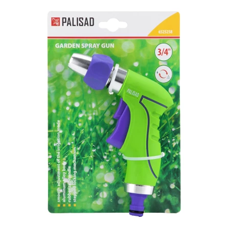 Пистолет-распылитель Palisad , регулируемый, металлический корпус, 6525258 купить в Перми