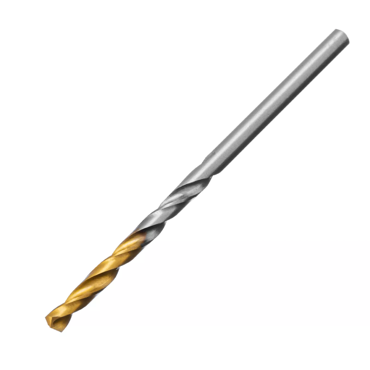 Сверло спиральное по металлу 3,2 x 65 мм, Р6М5, Golden Tip , 2шт. Denzel 718226 купить в Перми