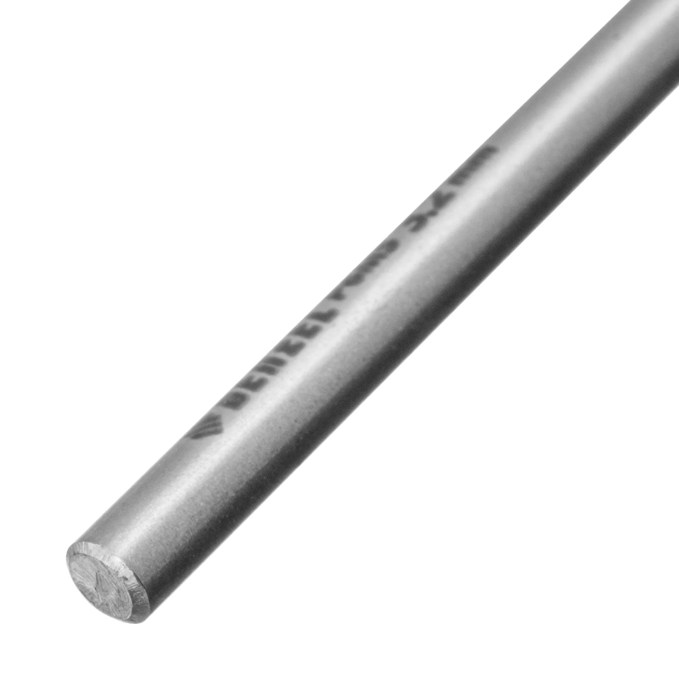 Сверло спиральное по металлу 3,2 x 65 мм, Р6М5, Golden Tip , 2шт. Denzel 718226 купить в Перми