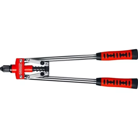 Заклепочник двуручный, DEXX 31034, заклёпки из Al и стали, регулят усил вытяг, d=2,4/3,2/4,8мм 31034 купить в Перми