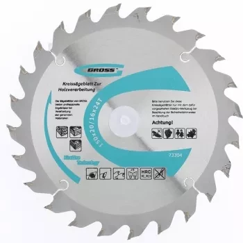 Пильный диск по дереву 160 x 20/16 x 48Т GROSS 73309 купить в Перми