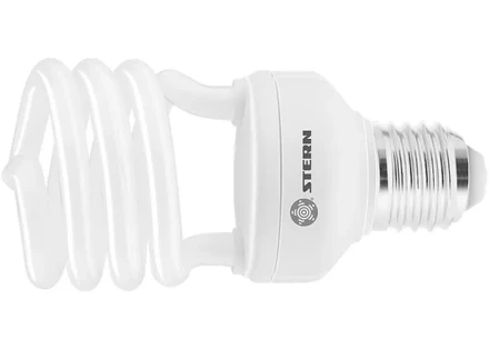 Лампа компактная люминесцентная полуспиральная 20W 2700K E27 8000ч Stern 90903 купить в Перми