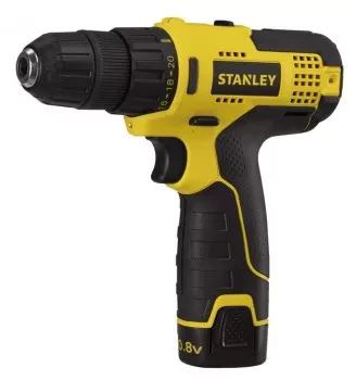 Дрель аккумуляторная Stanley STCD1081B2 в кейсе купить в Перми