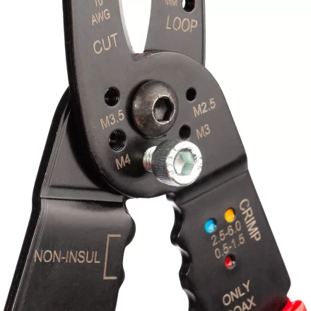 Многофункциональный стриппер КВТ WS-01F для снятия изоляции с проводов 0.5–4.0 мм (101541) купить в Перми