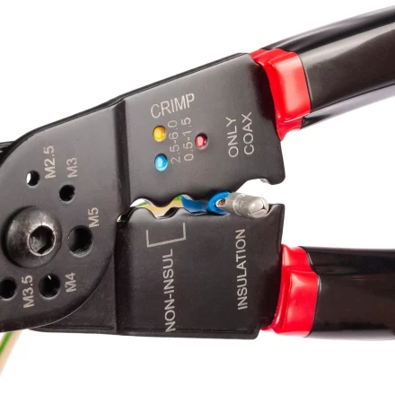 Многофункциональный стриппер КВТ WS-01F для снятия изоляции с проводов 0.5–4.0 мм (101541) купить в Перми