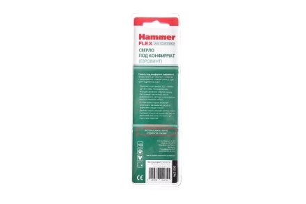 Сверло по дереву HAMMER Ф5х70мм (202-274 DR WD DBL FLUTE) купить в Перми