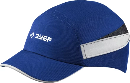 ЗУБР БИНОМ, синяя, ударопрочный корпус, укороченный козырёк 55 мм, размер от 54 до 59 см, защитная каскетка, Профессионал (11095) купить в Перми