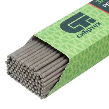 Электроды MP-3, диам. 4 мм, 5 кг., рутиловое покрытие Сибртех 97534 купить в Перми