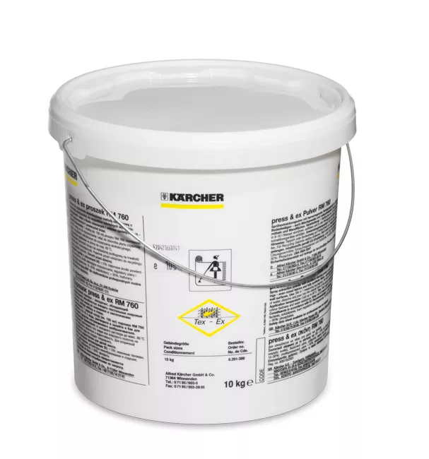 Средство для чистки текстильных покрытий RM 760 ASF, 10 кг ПРОФИ KARCHER купить в Перми
