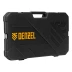 Набор инструментов, 1/2&quot;, 1/4&quot;, 3/8&quot;, CrV, S2, пластиковый кейс, 144 предмета// Denzel 15805 купить в Перми